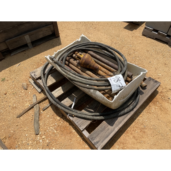ASSORTMENT STEEL PIPES & HOSES