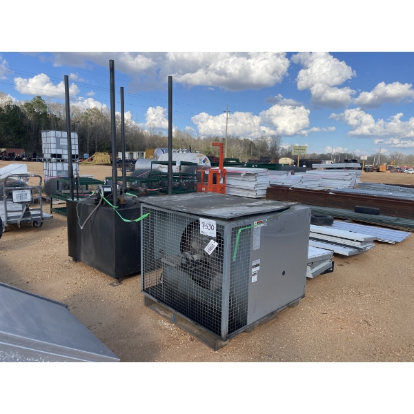 LANAIR MX300 INDUSTRIAL HEATER & OIL TANK