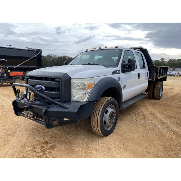 2016 FORD F450 Flatbed Truck