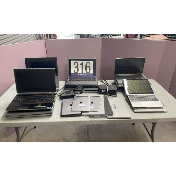 LAPTOPS, TABLETS & DOCKING STATIONS