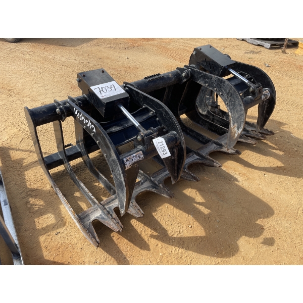 KUBOTA RG3080 80" ROOT RAKE GRAPPLE