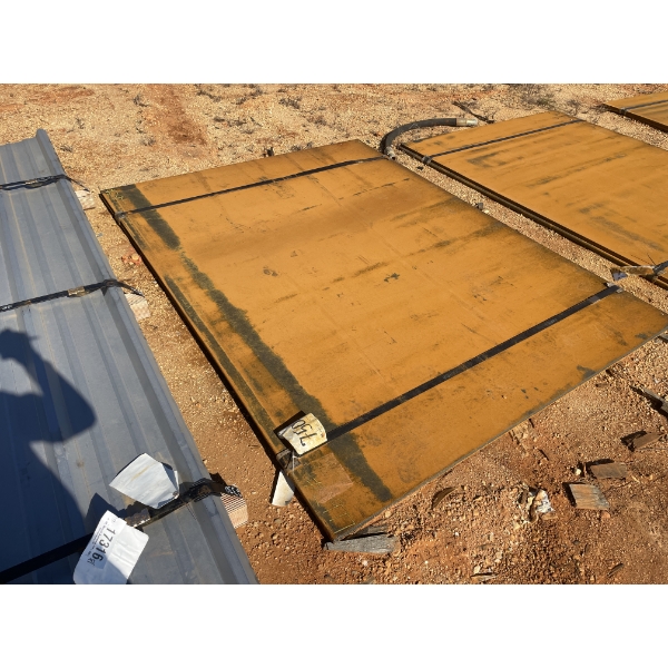PLATE STEEL, 3/4" X 72" X 96" - (2) EACH