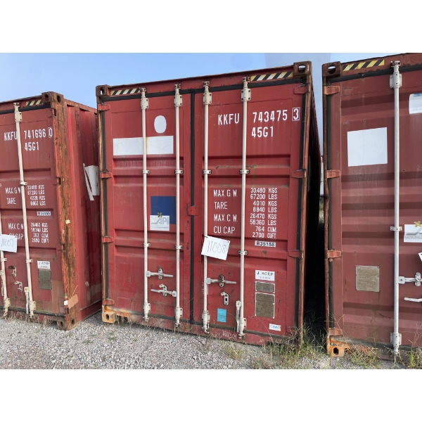 40' HIGH CUBE CONTAINER