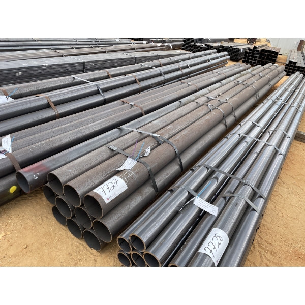 STEEL PIPE- 6" X SCHEDULE 40 X 22' (11 PCS)