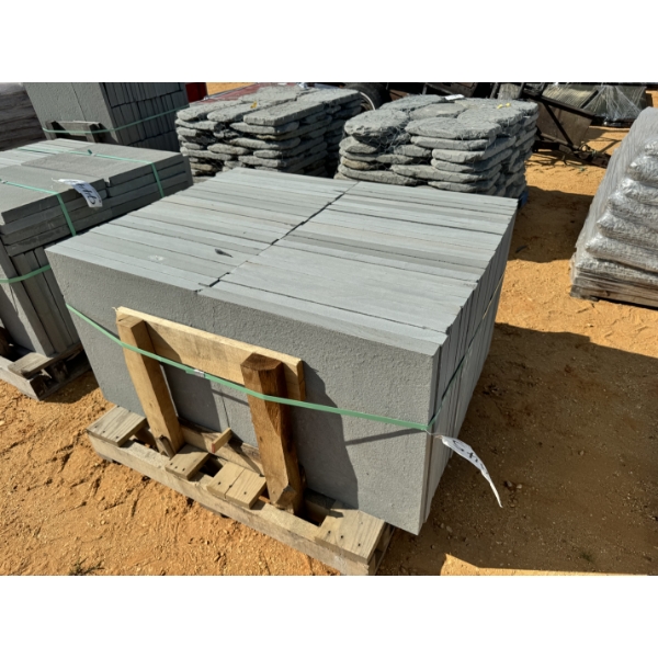 24" x 24" x 1.5" THERMALED BLUE PATTERN PAVERS