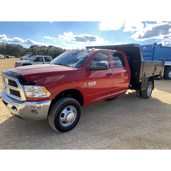 2018 RAM 3500 Flatbed Dump Truck
