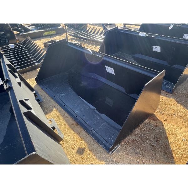 78" HIGH CAPACITY BUCKET, fits skid steer loader