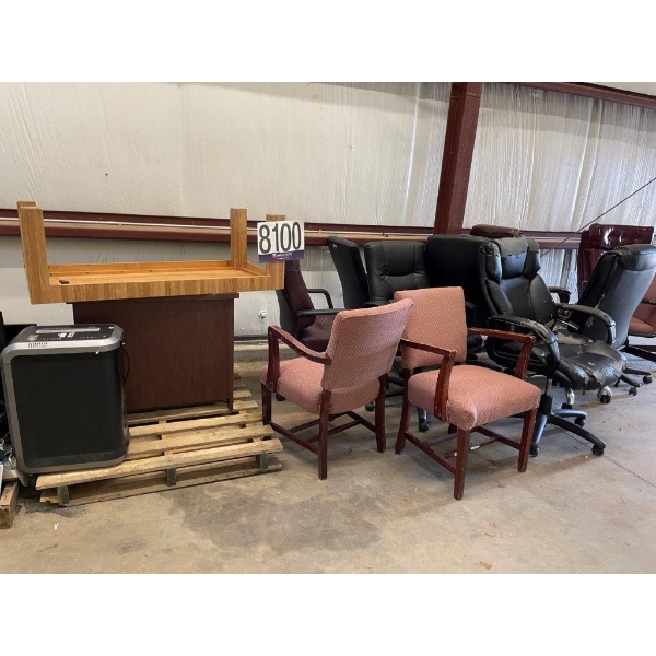 CPUs, LAPTOPS, UPSs, MONITORS, CHAIRS, TABLE