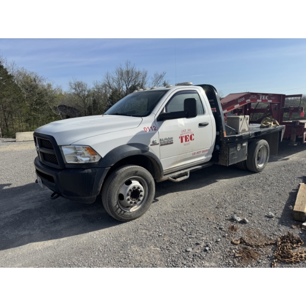 2018 RAM 5500 Flatbed Truck