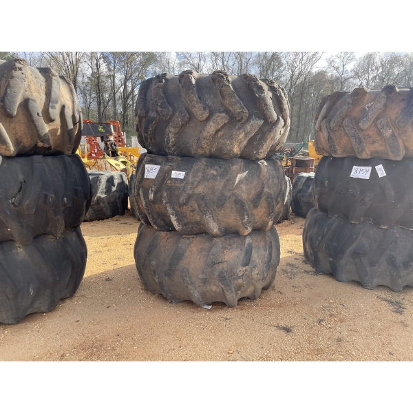 28L-26 TIRES & RIMS (3) EACH