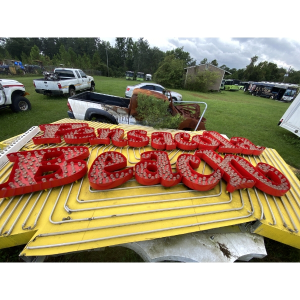 VINTAGE PENSACOLA BEACH MARQUEE J.M. Wood Auction Company, Inc.