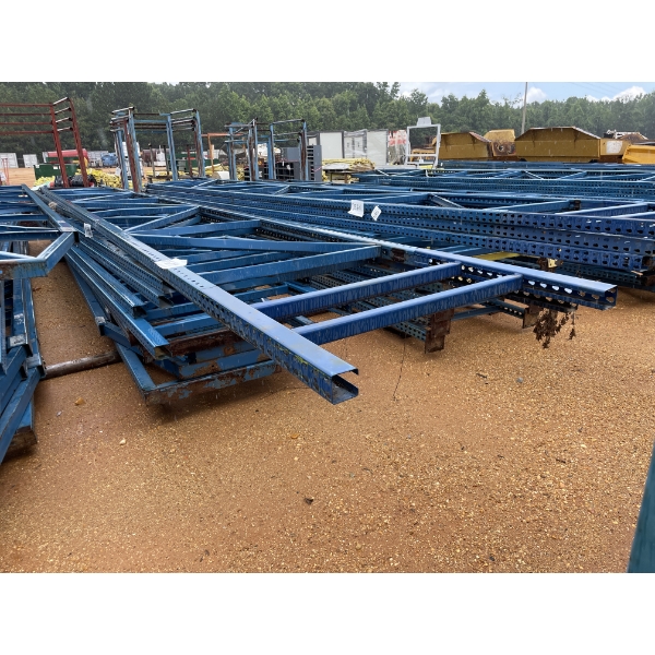 PALLET RACK UPRIGHTS, approx 12 ea