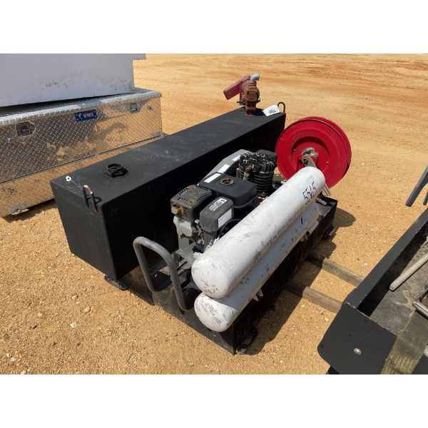 TRUCK FUEL TANK, PUMP & AIR COMPRESSOR