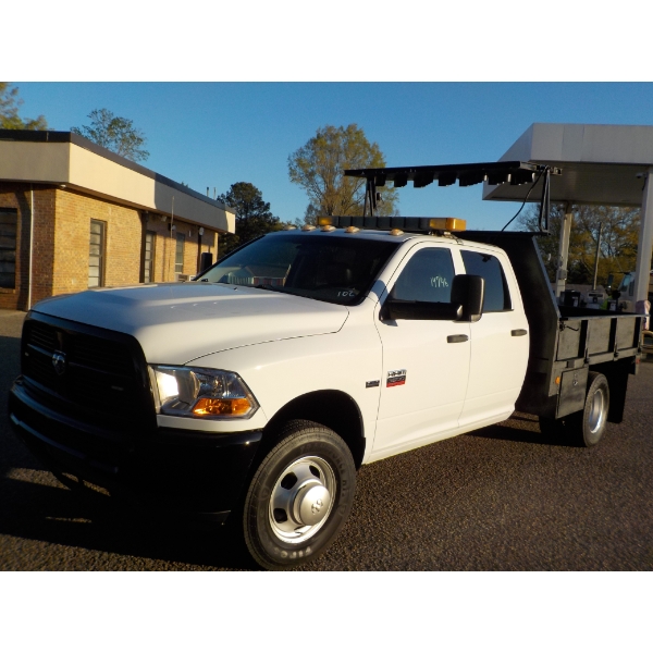 2012 DODGE RAM 3500 Flatbed Truck