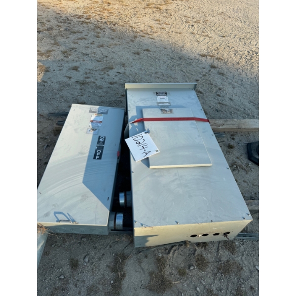 (2) ELECTRICAL PANELS