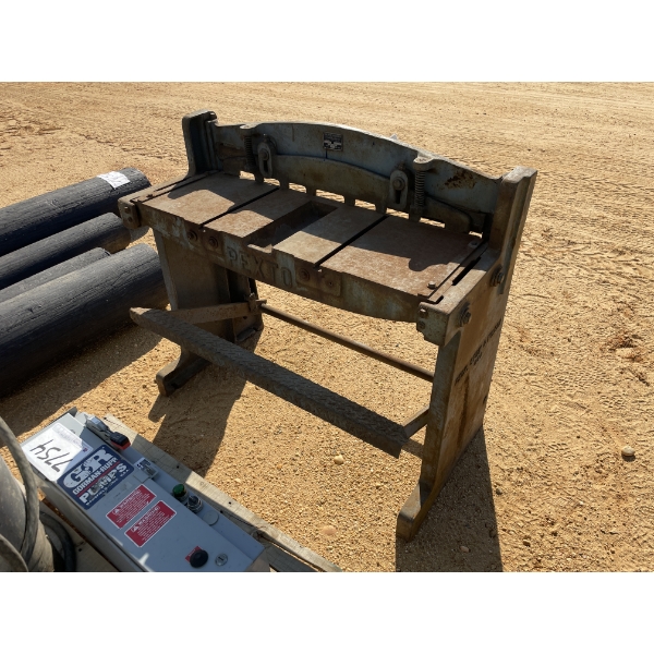 METAL BRAKE, APPROX 36"