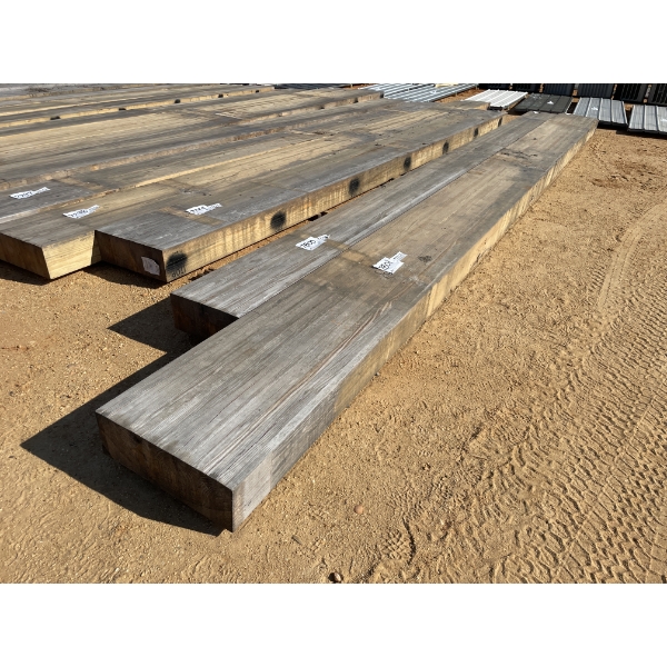 LAMINATED WOOD BEAMS, 8" X 24" X 30'