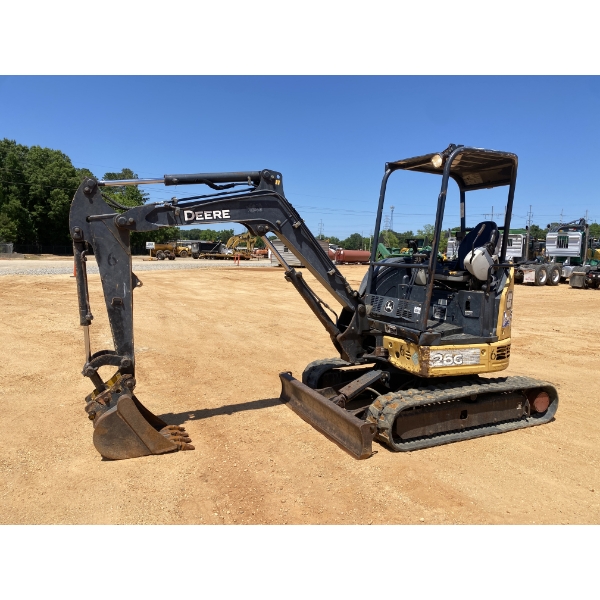 2015 JOHN DEERE 26G Excavator - Mini
