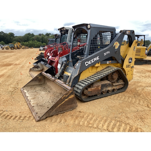 2017 JOHN DEERE 317G Skid Steer Loader - Crawler