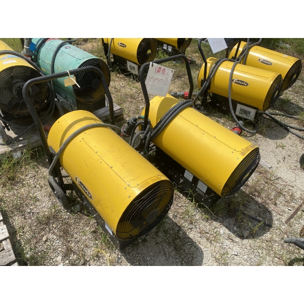 (2) FOSTORIA SHOP HEATERS