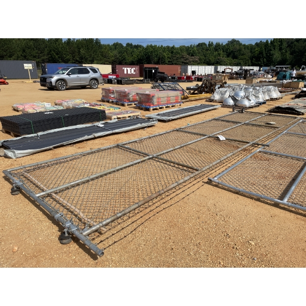 CHAIN LINK FENCE GATE