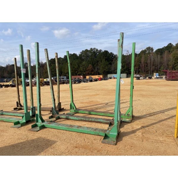 (3) PIPE RACK FOR SEMI TRAILER