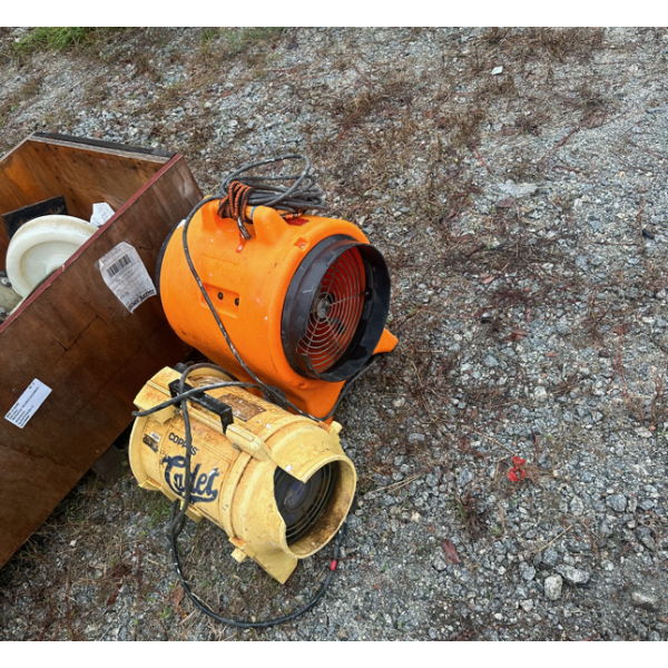 (2) COMPACT VENTILATION FANS