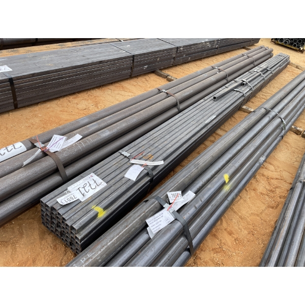 STEEL TUBE- 3/16" X 1-1/2" SQ X 20' (47 PCS) 