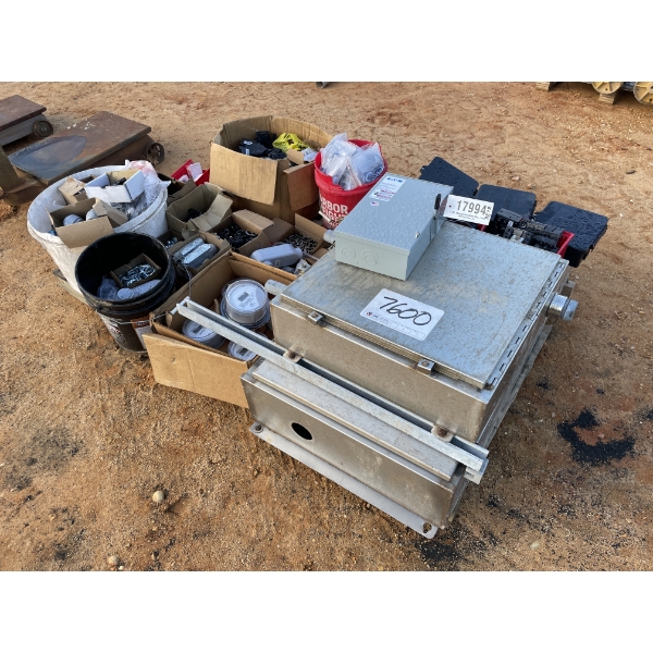 ELECTRICAL BOXES W/METERS, ELECTRICAL BREAKERS
