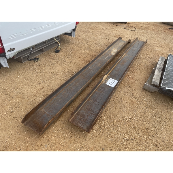 CHANNEL IRON RAMPS 9FT