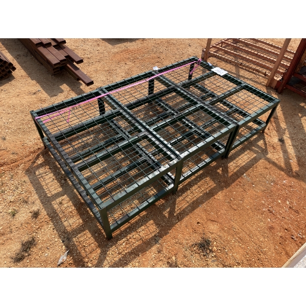 STORAGE RACKS- 48"W & 28"L (3)
