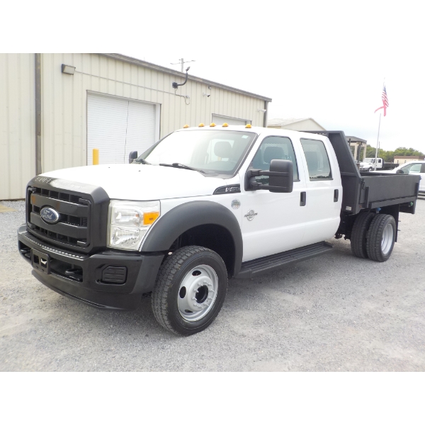 2016 FORD F450 XL Flatbed Truck