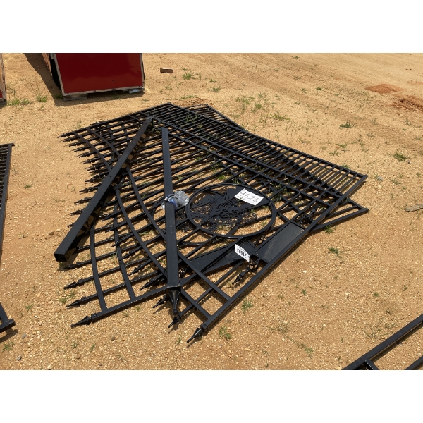 BI-PARTING IRON GATE 16 FT
