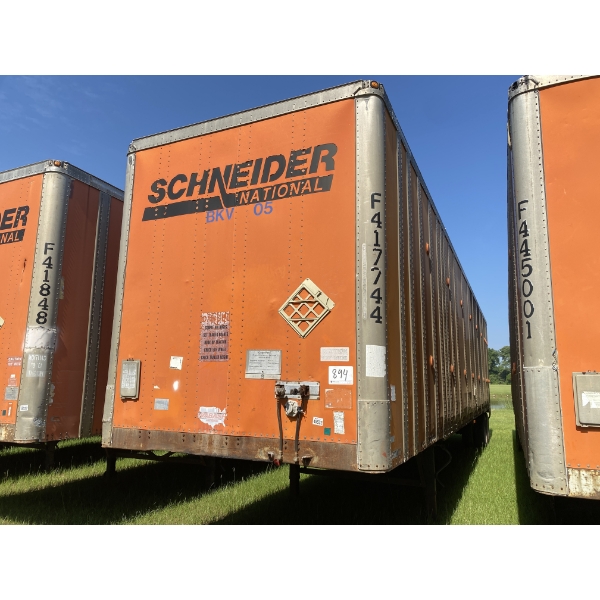 1994 WABASH P-102CW Dry Van Trailer
