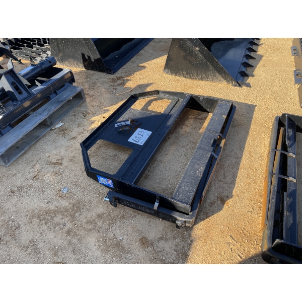 FORKLIFT FRAME ASSY, fits skid steer loader