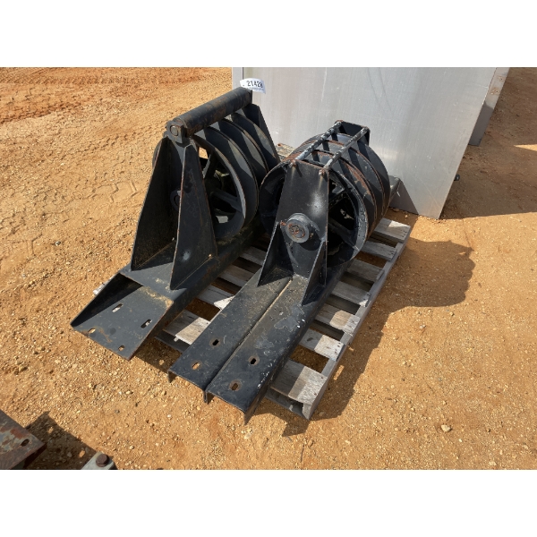 (2) CRANE IDLER SHEAVES