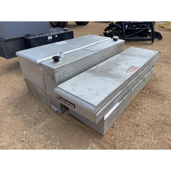ALUM DIAMOND PLATE TOOL BOX (2) EACH