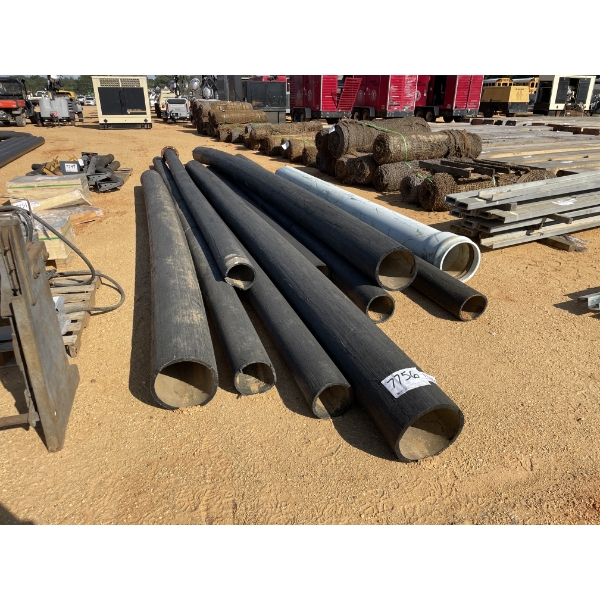 BLACK HDPE PIPE - VARIOUS SIZES & LENGTH