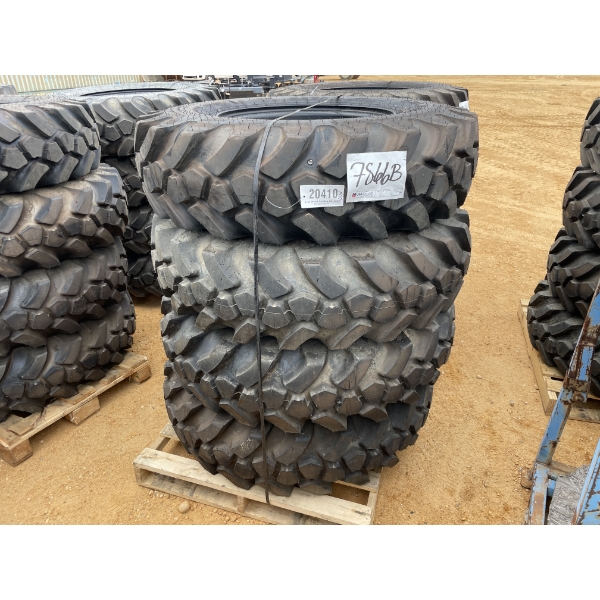 GALAXY 13.00-24 TIRES & RIMS (4 EACH)