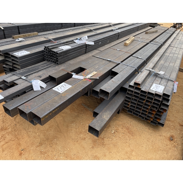 STEEL TUBE- 1/8" X 5" X 4" X 22' (27 PCS) 