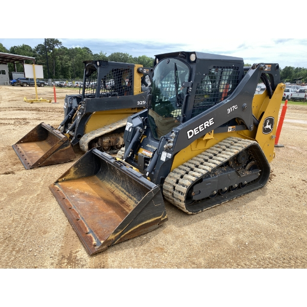 2022 JOHN DEERE 317G Skid Steer Loader - Crawler
