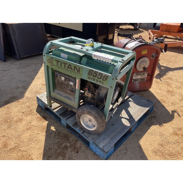 TITAL INDUSTRIAL 6500 W DIESEL GENERATOR Generator