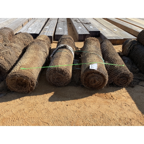 EROSION MAT (4) ROLLS, VARIOUS LENGTH