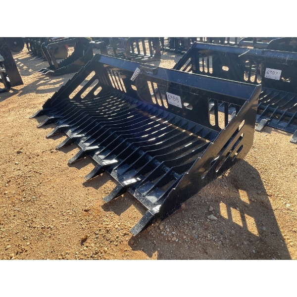 80" SKELETON BUCKET, fits skid steer loader