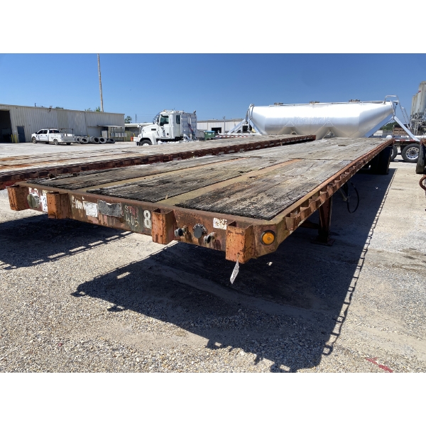 2001 GREAT DANE GPEAR250-85 Flatbed Trailer