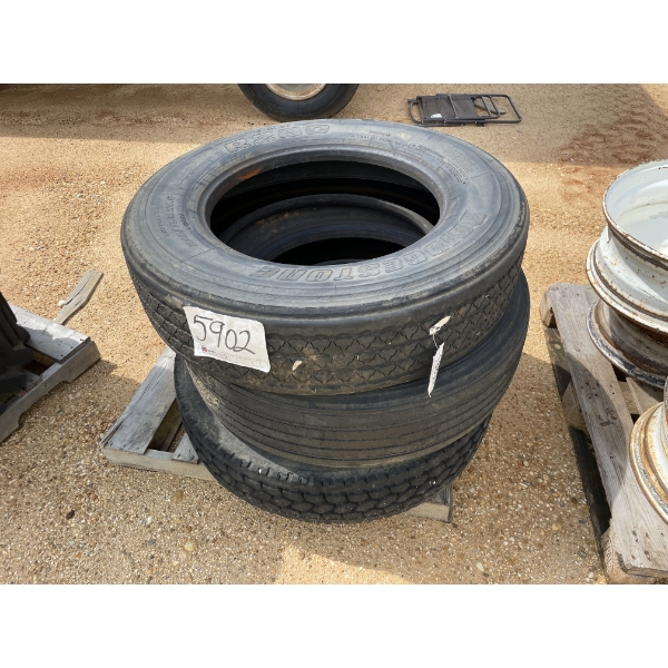 285/75R24.5 TIRES (3) 