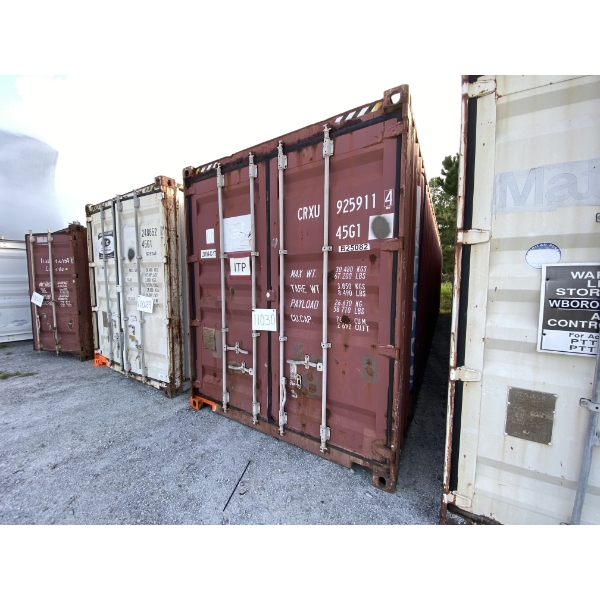 40' HIGH CUBE CONTAINER