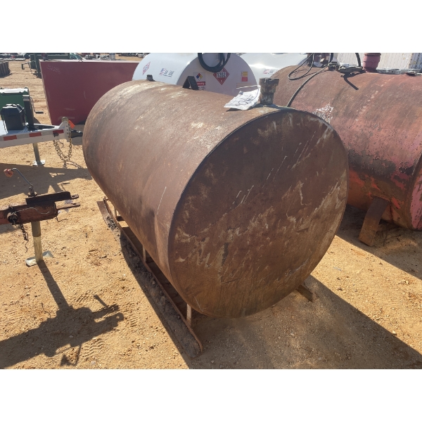FUEL TANK, APPROX 500 GALLON