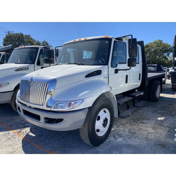 2013 INTERNATIONAL DURASTAR 4300 Flatbed Dump Truck