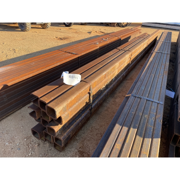 (15) PCS, 3/8" X 4" SQUARE, 12'-18'L